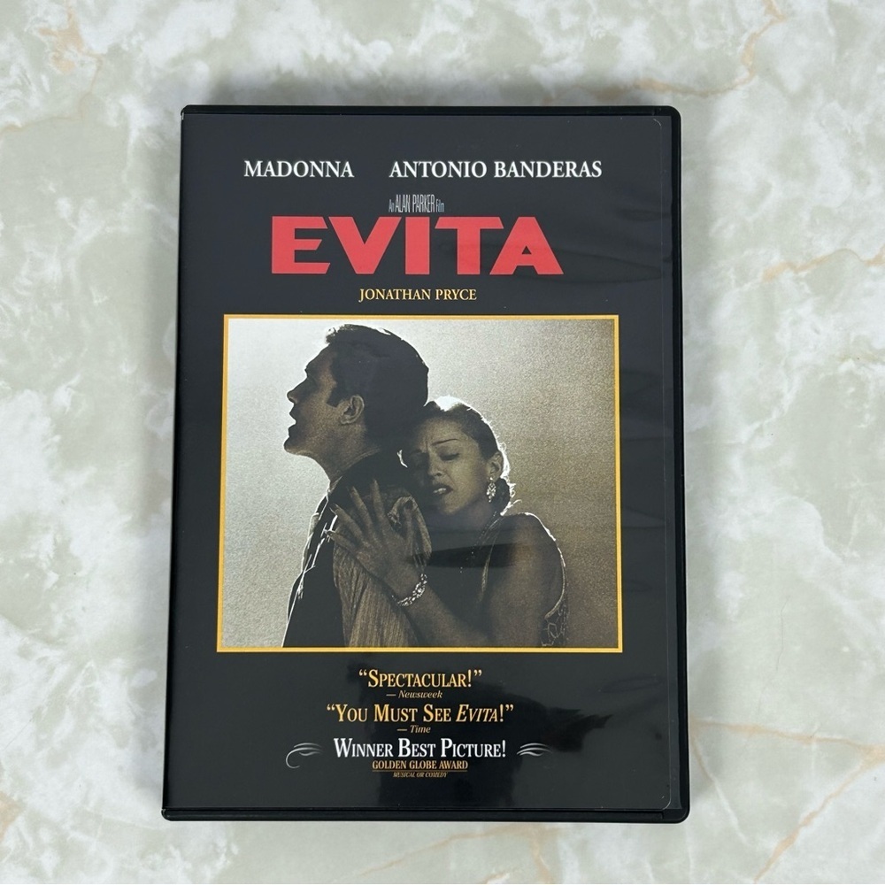 Evita with Madonna DVD